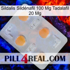 Sildalis Sildénafil 100 Mg Tadalafil 20 Mg 24